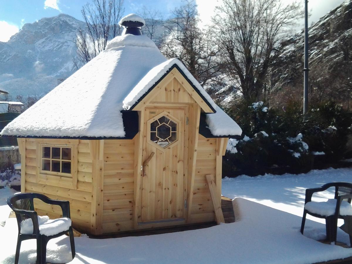 Hotel La Gare L'Argentiere-la-Bessee Exterior foto