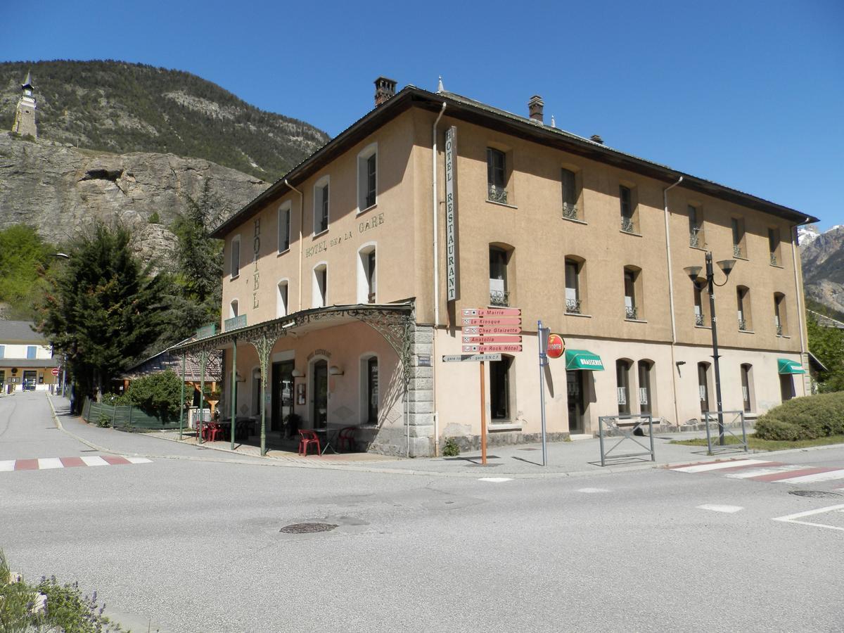 Hotel La Gare L'Argentiere-la-Bessee Exterior foto